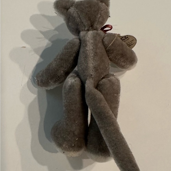 Boyds Bears Mini T.F. Wuzzies Jointed Cat Kitty Collectible 3" Turner F Wuzzie - Picture 2 of 3